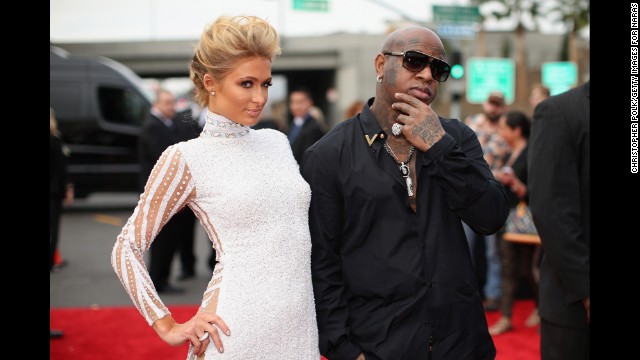 Paris Hilton and Birdman