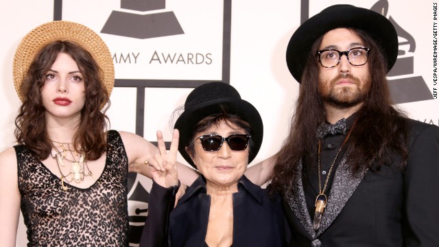 Lips and (Sean) Lennon team up on 'Letterman'