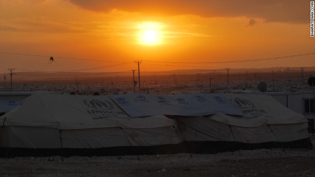 The UNHCR is working to replace all of the tents at Zaatari with prefabricated homes. The goal is to get 80,000 residents into pre-fabricated units by the summer.