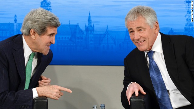 Kerry, Hagel rebuke Reid on fast-track trade bill