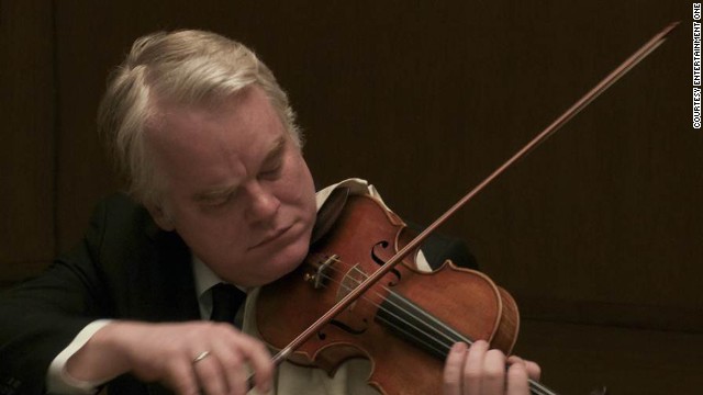 Hoffman appears in 2012's "A Late Quartet." He reportedly learned how to play the violin during his role as a member of a string quartet. <a href='http://www.huffingtonpost.com/katie-calautti/philip-seymour-hoffman-christopher-walken_b_2629784.html' >He told the Huffington Post </a>that "I really got into the violin thing, because it's not acting, and I got off on that."