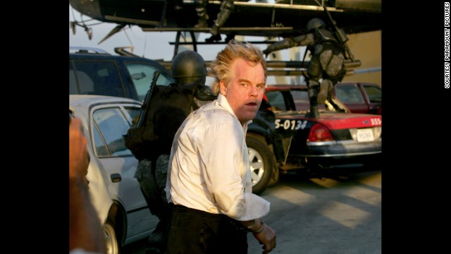 Hoffman plays Owen Davian in 2006's "Mission: Impossible III." The <a href='http://on.aol.com/video/mission--impossible-iii---philip-seymour-hoffman---feature-517618870' >actor told AOL</a> at the time that while an action film was not usually his type of role, "it was just one of those things where all the ingredients seemed right." 