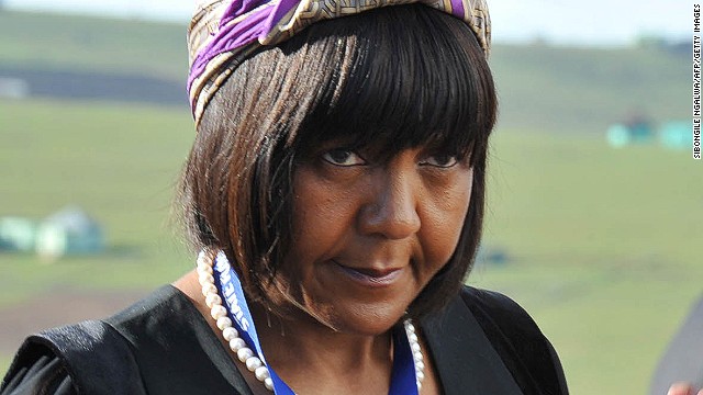 Nelson Mandela's granddaughter, Ndileka Mandela, arrives for the funeral ceremony for Nelson Mandela in Qunu on December 15, 2013. She had already received $300,204 and is bequeathed as many rands as required to set off the obligation.