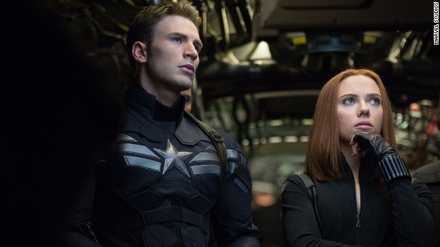 Chris Evans and Scarlett Johansson star in 