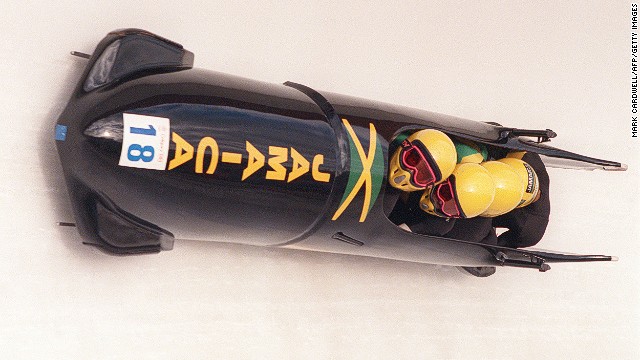 Hot and cold: The Jamaican four-man bobsled team inspired cult film "Cool Runnings" with their adventures at the 1988 Winter Olympics. Jamaica returns in Sochi with a two-man team.