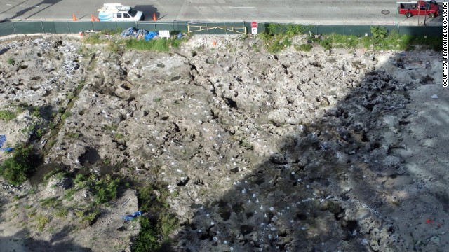 Ryan Franklin of the Archaeological and Historical Conservancy worries that the historic integrity of the site could be lost, even with the proposal to display a section. "If you have a book and you tear out a chapter, you lose the integrity of the book," he told CNN Miami affiliate WFOR. "You might have this part of it, but you lose part of the story."