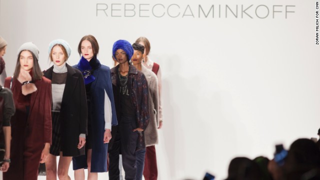 Rebecca Minkoff showed off her line of everyday, seemingly effortless pieces on the second day of the biannual event.