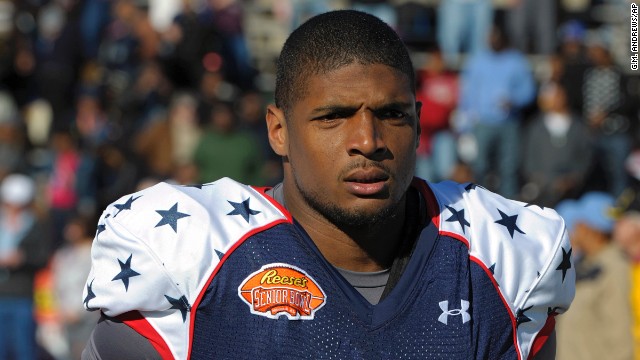 Former Missouri defensive end Michael Sam told ESPN and The New York Times that he is gay on February 9. Sam later became the first openly gay player to be drafted by a NFL team when he was taken by the St. Louis Rams in the seventh round.