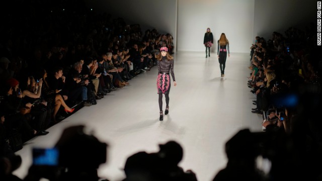 Custo Barcelona, a line by brothers Custo and David Dalmau, showed its fall collection on February 9.