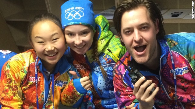 From Russia with love: Sochi volunteers give good vibes