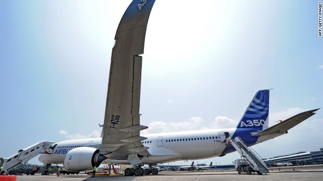 Airbus have been developing the plane since 2006. It will be made of 53% composite materials.