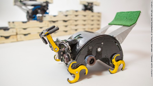Scientists designed these robots to react their immediate environment.