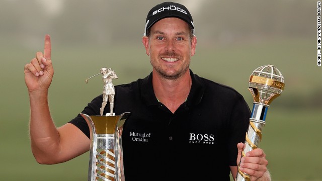He followed it by winning the European Tour's Race to Dubai. No golfer had ever achieved this prestigious double. 
