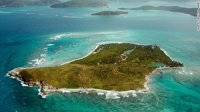 Necker Island is Richard Branson's private resort in the British Virgin Islands. The billionaire entrepreneur opened up his home to Australian fashion and celebrity photographer Russell James for his new book, "A Virgin Island."