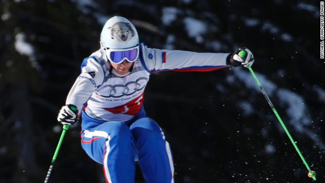 Esquiadora rusa sufre una grave lesión de columna vertebral en Sochi