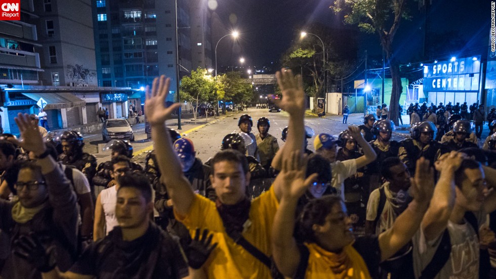 Venezuela Marcha por la paz, manifestaciones y "blackout informativo