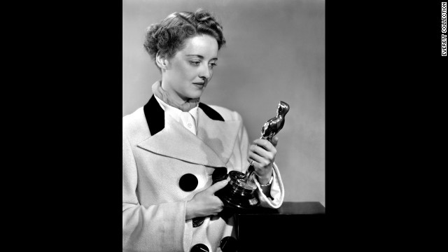 Bette Davis won her second Oscar in 1939, this time for "Jezebel."