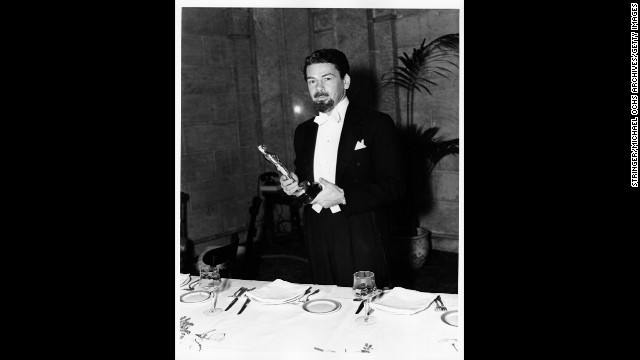 After two earlier best actor nominations, Paul Muni finally won for the title role in "The Story of Louis Pasteur," the first of several biographical films he made at Warner Bros. 