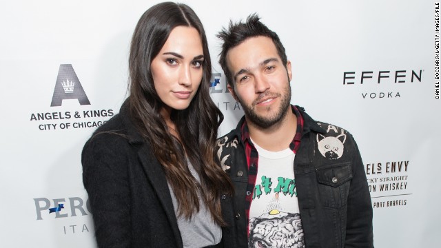 Fall Out Boy's Pete Wentz will soon be a dad again. The 34-year-old musician <a href='http://instagram.com/p/kiMUsUIimQ/' >announced on Instagram</a> that he and Meagan Camper, his model girlfriend of close to three years, are expecting their first child together. "We're super excited to announce we're expecting a baby!" Wentz shared along with a photo of himself and Camper, 24, in bed together. Wentz also has a 5-year-old son, Bronx Mowgli, with his ex-wife Ashlee Simpson.