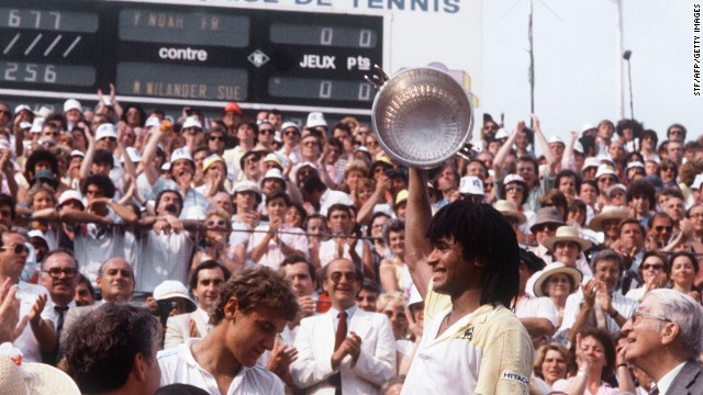 It's 31 years since a Frenchman last won a grand slam singles title. Yannick Noah achieved the feat at Roland Garros in 1983, downing Mats Wilander. 