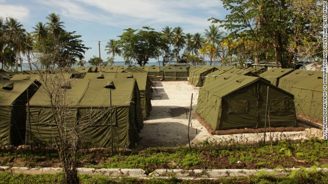 One person was killed and dozens injured after unrest broke out overnight at an Australian detention center for asylum seekers on a remote island in Papua New Guinea.