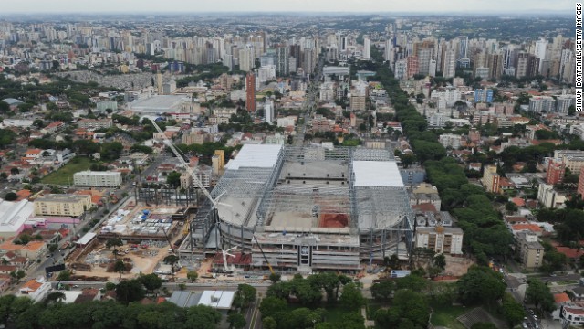 FIFA confirma a Curitiba como sede del Mundial Brasil 2014