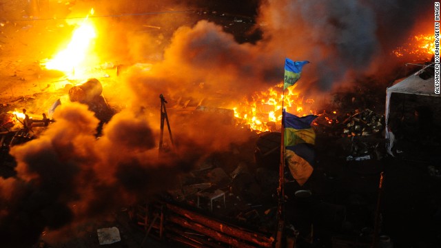 Photos: Ukraine protests turn deadly