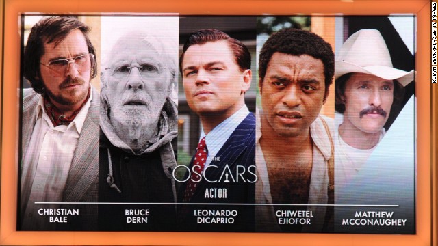 CNN Films' "And the Oscar Goes To ..." airs Thursday, February 27 at 9 p.m. ET Superstars, a newcomer and a Hollywood veteran are competing for best actor honors at the 86th annual Academy Awards in March. Find out which legends took home Oscars in the past -- from German actor Emil Jannings at the first awards ceremony in 1929 to three-time winner Daniel Day-Lewis at the 2013 event: