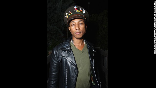 Pharrell insists that the secret to his dermatological success is simply washing his face, but we wonder if having an impressive hat repertoire has something to do with it. 