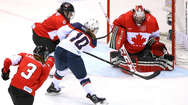 Both ice hockey tournaments in Sochi provided plenty of drama. Canada won the eight-nation women's event with a 3-2 overtime victory over the United States.