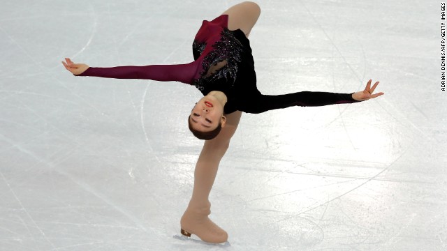 Kim, performing February 20, finished with a total score of 219.11.