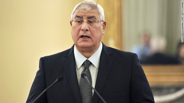 The decree issued by Interim President Adly Mansour is Egypt's first law to mention 