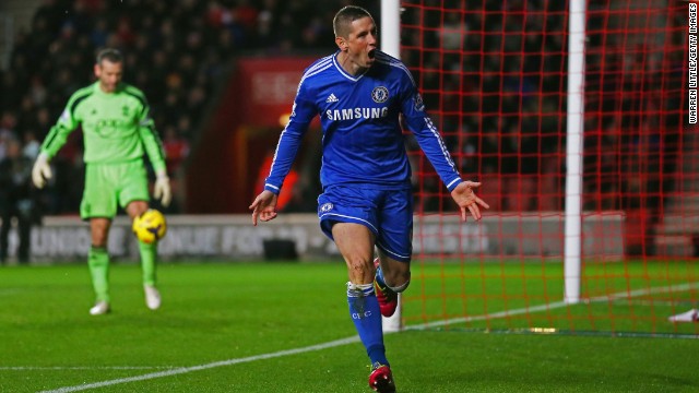 The Chelsea manager's comment to Canal Plus also suggested that he is unsure of the abilities of his other two senior strikers -- Fernando Torres (pictured) and Demba Ba.