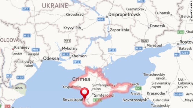 Map of Crimea