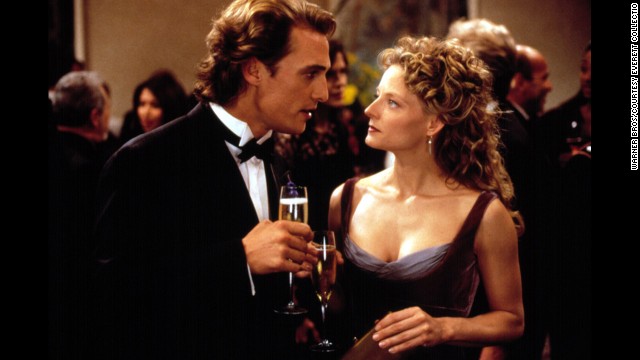 McConaughey and Jodie Foster explore other worlds in the 1997 movie 