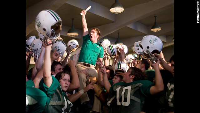 McConaughey is a triumphant coach in 2006's "We Are Marshall."