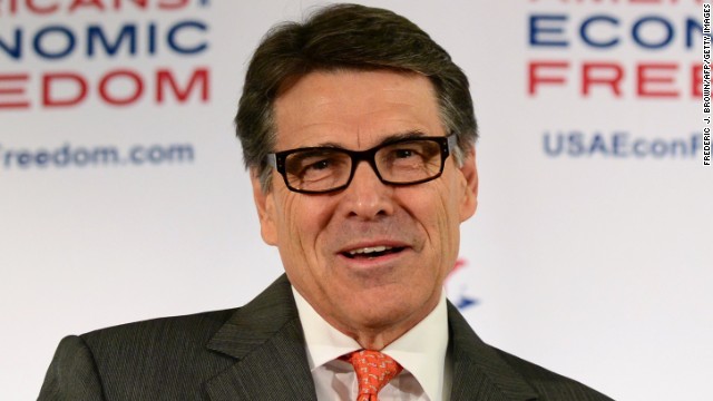 Perry dines with New Hampshire Republicans in Texas