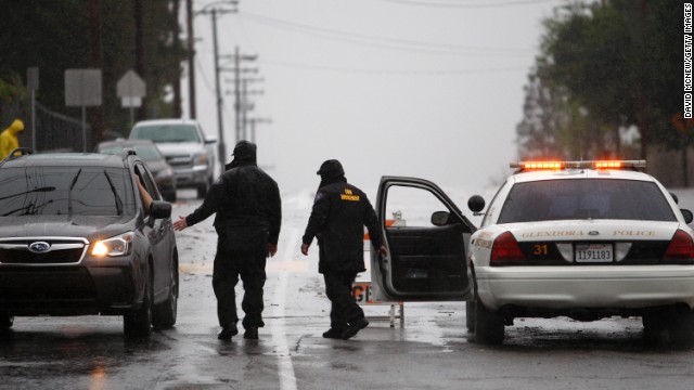 California storms