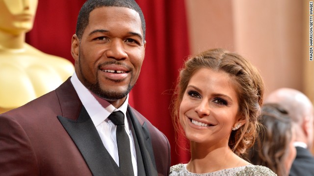 Michael Strahan and Maria Menounos