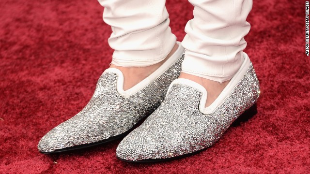 Johnny Weir's shoes