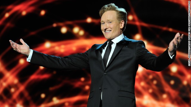 Conan O'Brien will host the MTV Movie Awards