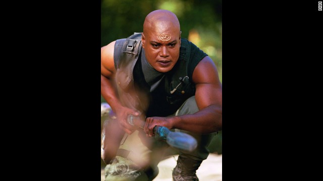 Who says all the heroes have to be white guys? Christopher Judge played the warrior Teal'c in the sci-fi series "Stargate SG-1."