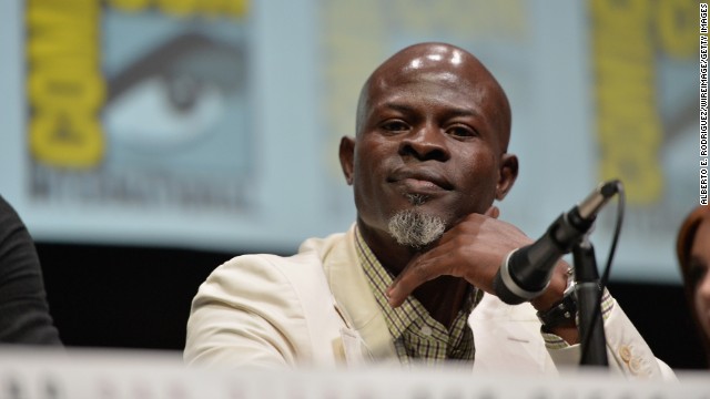 Actor Djimon Hounsou, star of "Amistad" and "Guardians of the Galaxy," turned 50 on April 24. 