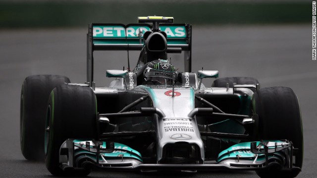 Rosberg drove a faultless race to claim the opening grand prix of the F1 season in Australia by over 20 seconds.