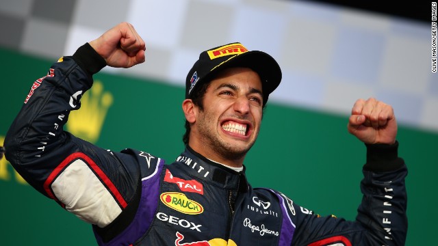 An ecstatic Daniel Ricciardo delighted the home crowd by claiming second place for Red Bull on his debut for the team. But his day was ruined after he was later disqualified for breaching fuel consumptions