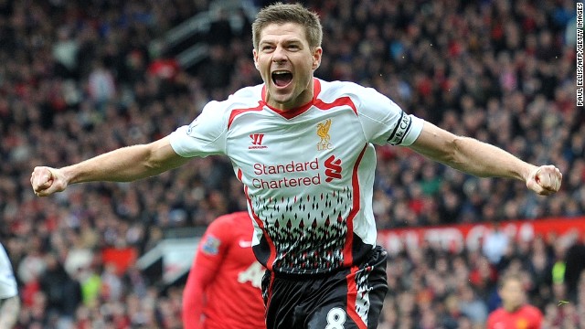 Steven Gerrard scored twice as Liverpool secured a deserved victory at Old Trafford.