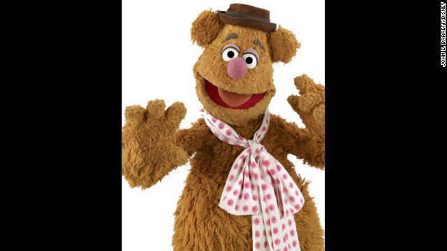 Fozzie Bear, the beloved comedian of the group.