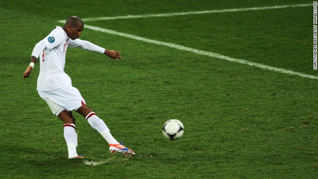 England internationals Ashley Young (pictured) and Ashley Cole were both racially abused on Twitter after missing penalties in the national team's loss to Italy at Euro 2012.