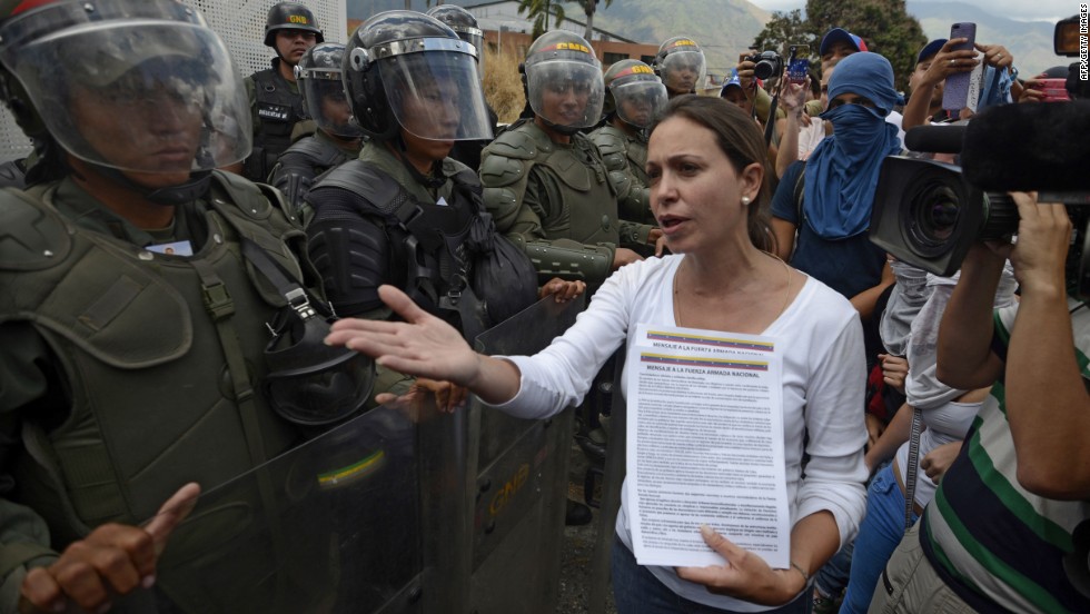 Venezuela Expectativa Por La Llegada De María Corina A La Asamblea Cnn