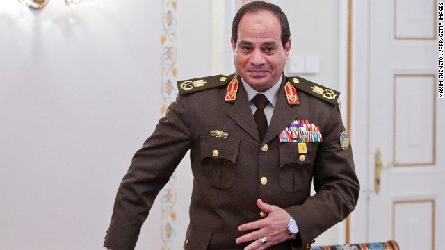 Al Sisi, jefe del ejército de Egipto, renunciará para postularse a la presidencia